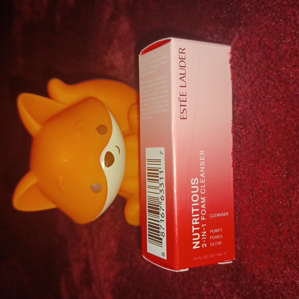 🆕️ 3/$15 Estee Lauder Nutritious 2-In-1 Foam Cleanser Purify Deluxe Sample 7ml